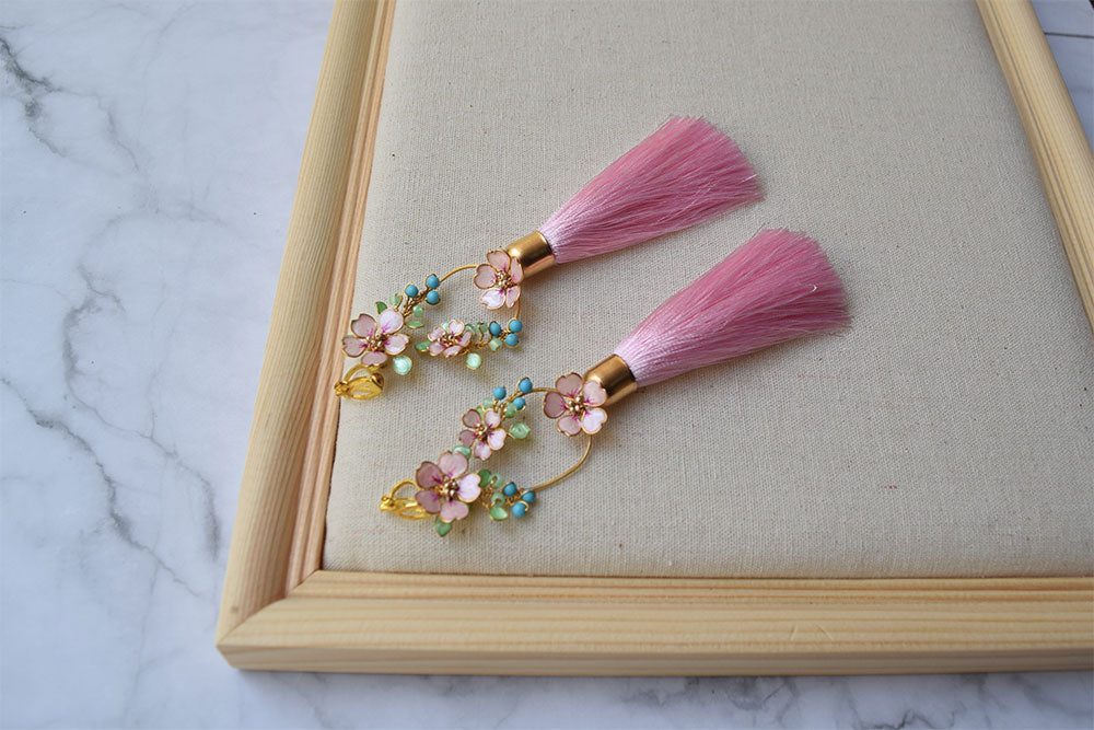 Fashion Bohemian Tassel Earrings Long Drop Dangle Women Sale Bohemian Tassel Earrings – Long Drop Dangle Earrings For Women, Multi-Color Long Dangle Earrings