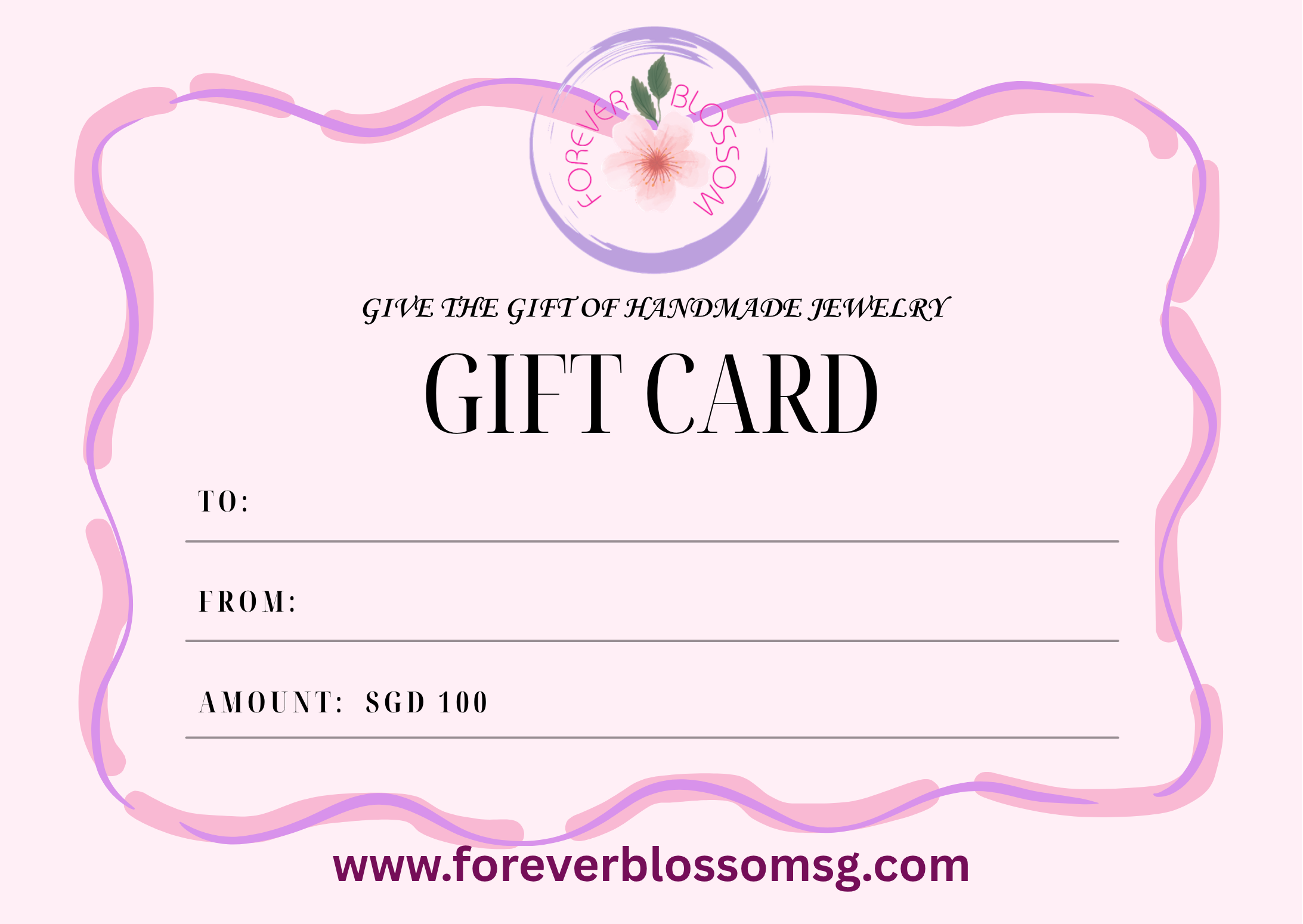 Forever Blossom Gift Card