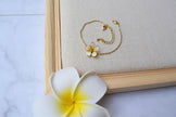 Frangipani flower Bracelet