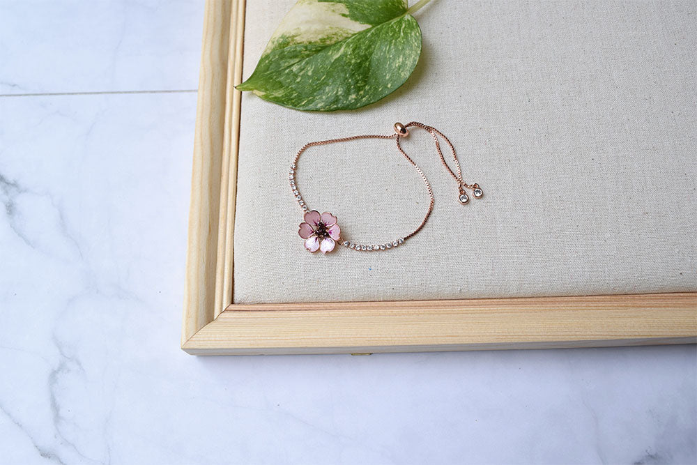 Sakura Bracelet Rose Gold