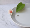 White Orchid Brooch