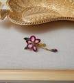 Orchid Flower Brooch pin