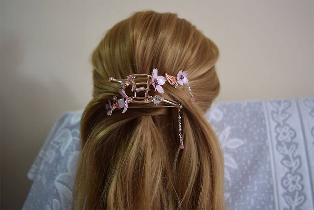 Sakura Claw clips Rose gold