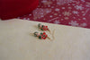 Christmas earrings Pearl