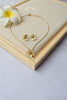 Frangipani jewellery set