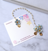 Bridal hair vine Forget Me Not flowers