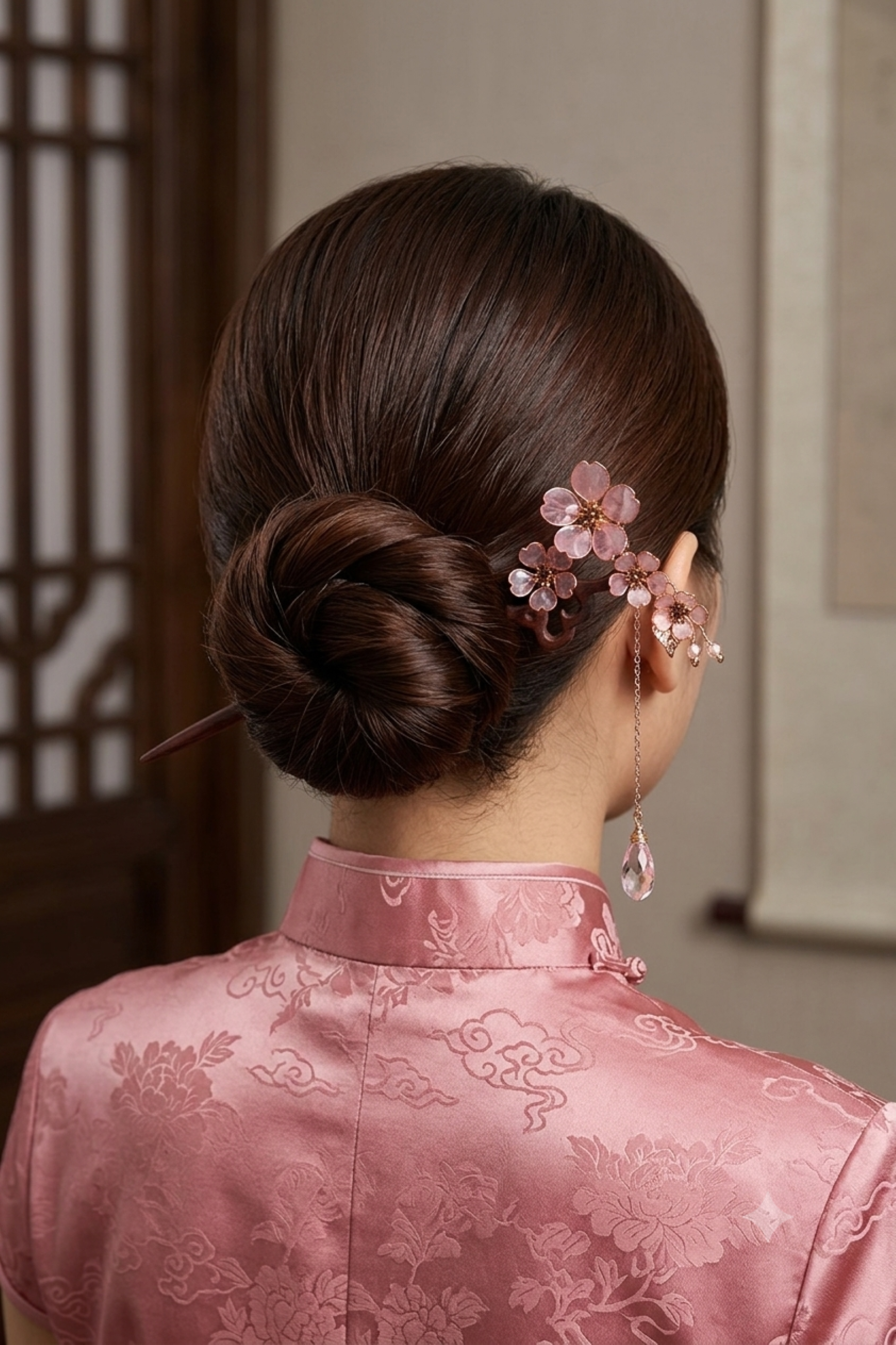 Cherry Blossom hair stick