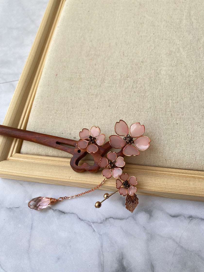 Cherry Blossom hair stick