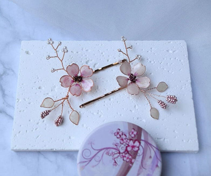 Cherry Blossom Hair pins