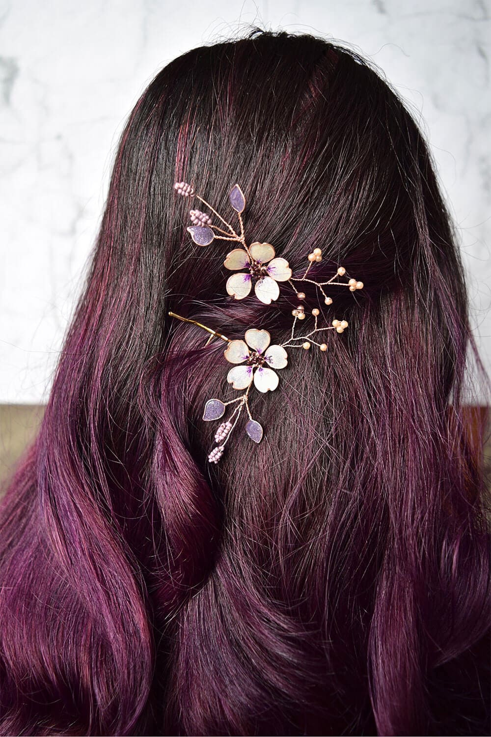 Cherry Blossom Hair pins