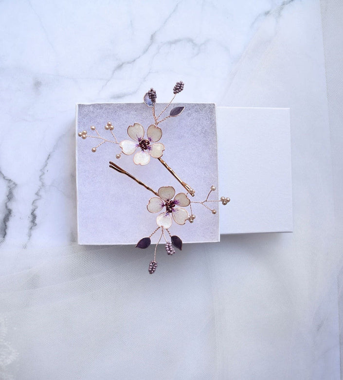 Cherry Blossom Hair pins