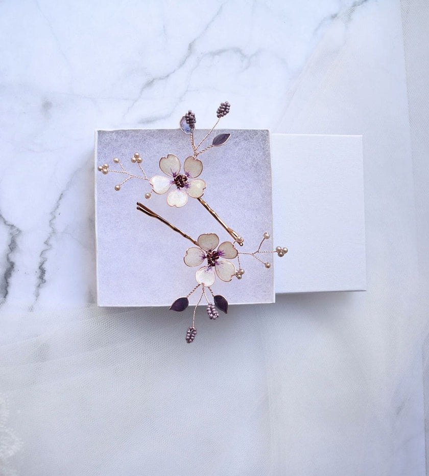 Cherry Blossom Hair pins