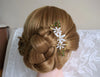 Jasmine flower hair comb