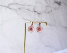 Rose gold Cherry Blossom necklace set